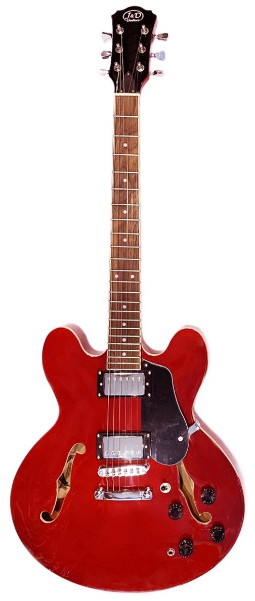 Ηλεκτρική κιθάρα Jack and Danny Semi Hollow JD-SH10 TRD
