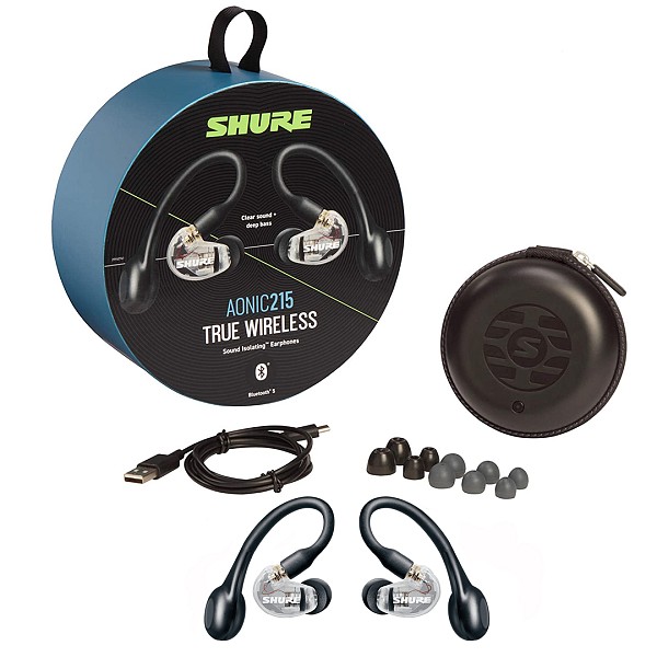 Ακουστικά in-ear Shure Ασύρματα ακουστικά in-ear Shure SE215-CL-TW1-EFS Clear