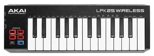 Akai MIDI Controllers, Pad Controllers AKAI LPK-25 Wireless Midi Keyboard