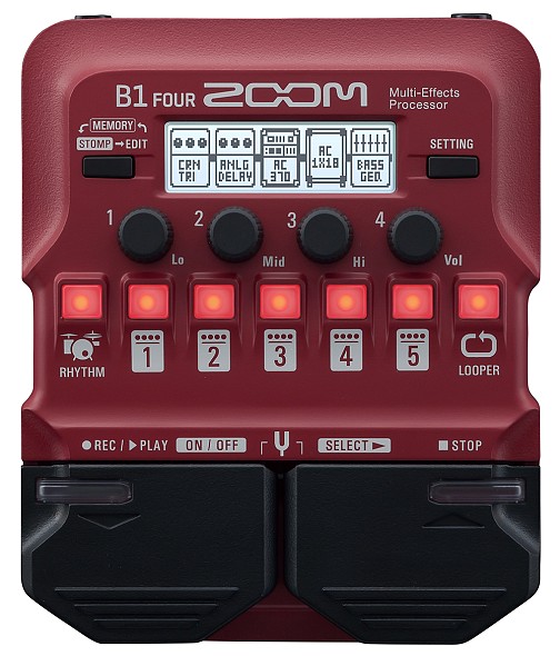 Πολυεφέ Ηλεκτρικού Μπάσου ZOOM B1Four