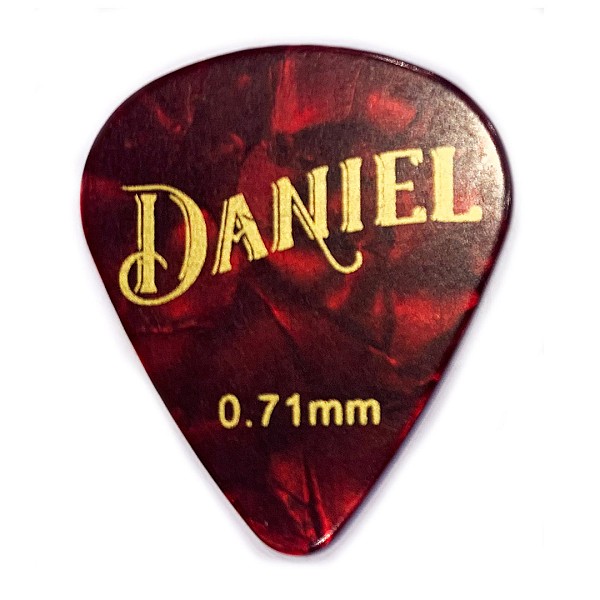 MEDIUM   Daniel 0,71mm, Red Celluloid