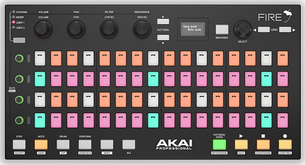 Akai MIDI Controllers, Pad Controllers AKAI Fire-NS USB Grid Controller για το FL Studio