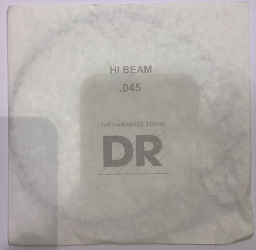 Χορδή Μπάσου DR Single Hi-Beam 0.45