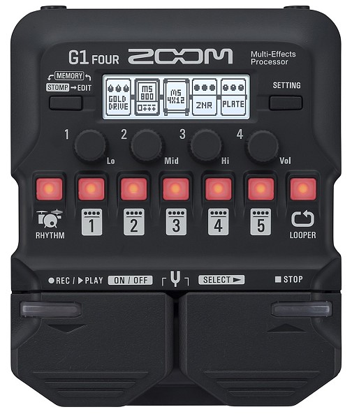 Πολυεφέ Ηλεκτρικής Κιθάρας ZOOM G1 FOUR