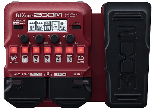 Πολυεφέ Ηλεκτρικού Μπάσου ZOOM B1XFour