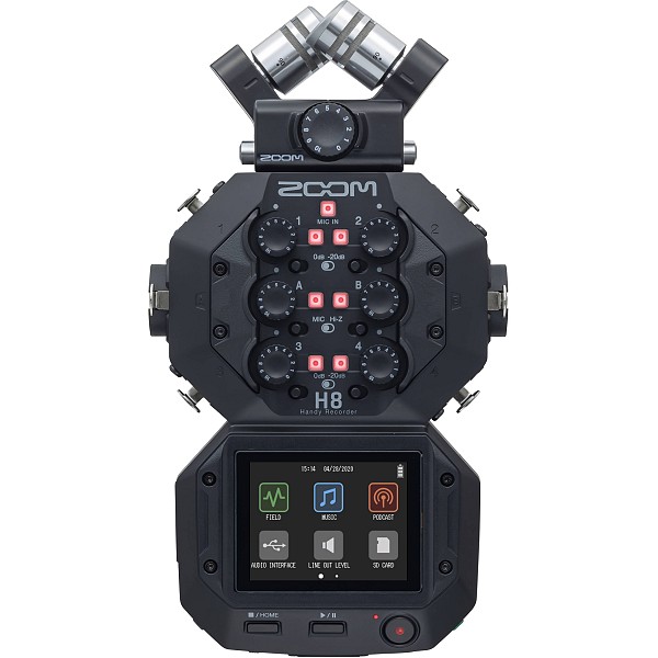 Ψηφιακές Συσκευές Εγγραφής Ηχου ZOOM H8 Handy Recorder
