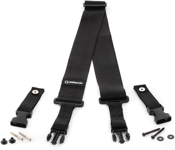 Ζώνες Κιθάρας - Μπάσου Dimarzio Ζώνη Κιθάρας Dimarzio DD-2200 Black. Με ClipLock