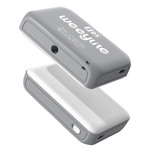 Weeylite S03-G 4W RGB Colorful Pocket LED Light (2800K-6800K) Grey