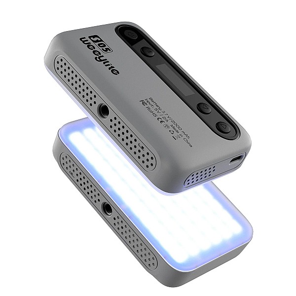 ΦΩΤΙΣΜΟΣ Weeylite S05-G 5W RGB Colorful Pocket LED Light (2800K-6800K) Grey